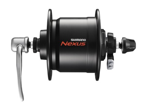 Shimano Nabendynamo Nexus DH-C3000-3N schwarz Schnellspanner 32 Loch