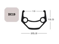 Exal Felge DC19 f. Trekking/MTB