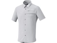 Shimano Transit Short Sleeve Check Button Up Trikot