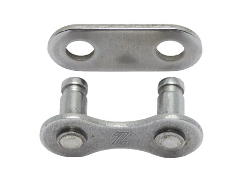 KMC Snap-On Wide EPT silber 1-fach Verschlussglied