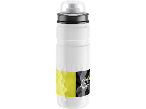 Elite Trinkflasche Fly Tour de France 2019 550 ml / weiß (Thermo)