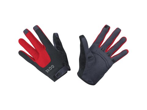 Gore C5 Trail Handschuhe schwarz-rot 11