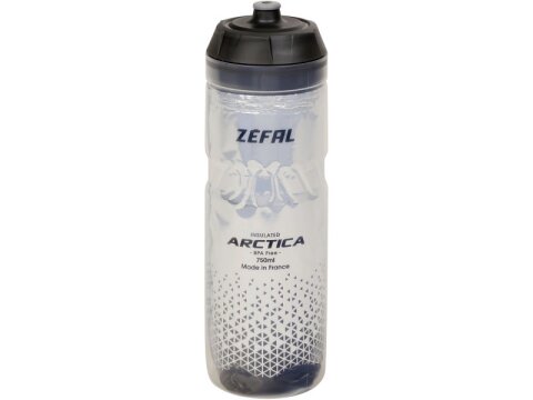 Zéfal Flasche Arctica 75 silber-schwarz