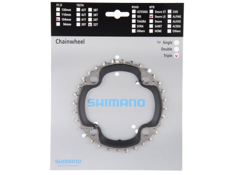 Shimano FC-M660 Kettenblatt, 3x9-fach