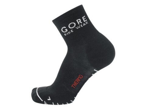 Gore Road Thermo Socken, schwarz/weiss