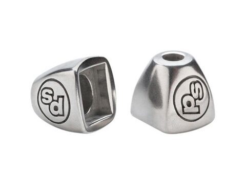 Problem Solvers Downtube Shifter Boss Covers, silber