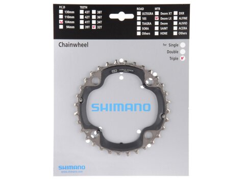 Shimano FC-M660-10 SLX Kettenblatt, 3x10fach