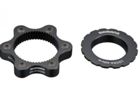 Shimano Adapter SM-RTAD05 von Center Lock Nabe auf 6-Loch