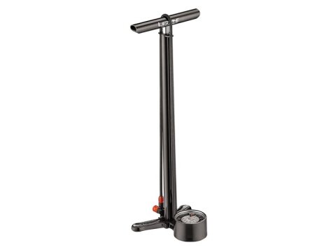 Lezyne Standluftpumpe CNC Floor Drive, schwarz-glänzend