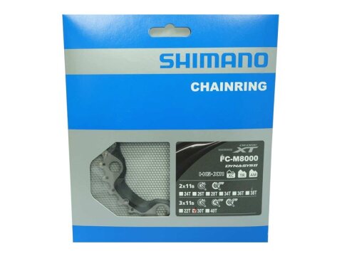 Shimano FC-M8000 Kettenblatt 11s, 3-fach