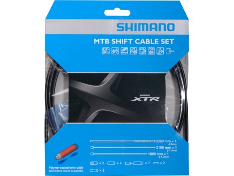 Shimano Schaltzug-Set MTB XTR polymerbeschichtet