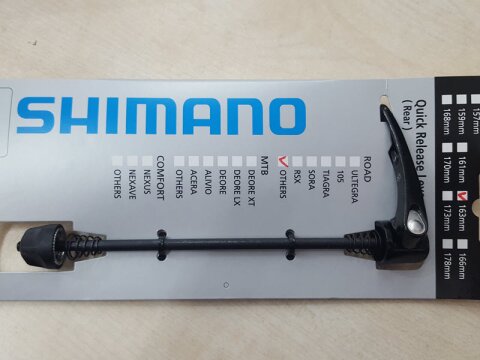 Shimano Schnellspanner komplett HR WH-RS20