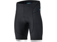 Shimano Performance Long Ride Shorts schwarz/weiß