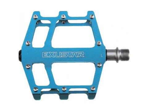 Exustar E-PB525 Flat MTB/BMX Pedal blau